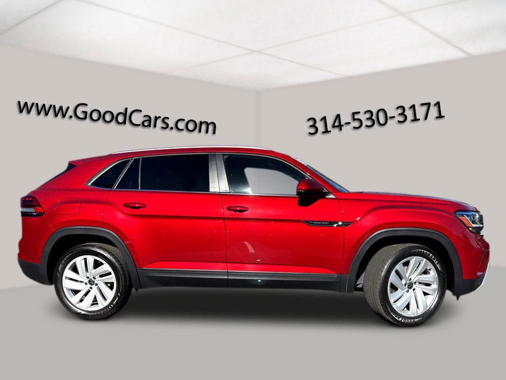 used 2021 Volkswagen Atlas Cross Sport car, priced at $25,000