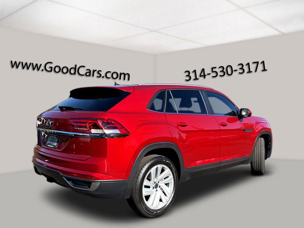 used 2021 Volkswagen Atlas Cross Sport car, priced at $25,000