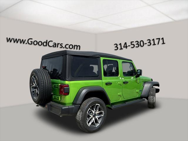 new 2025 Jeep Wrangler 4xe car