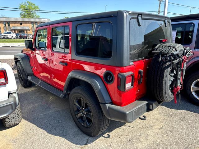 used 2020 Jeep Wrangler Unlimited car, priced at $33,387