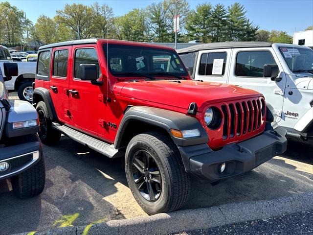 used 2020 Jeep Wrangler Unlimited car, priced at $33,201