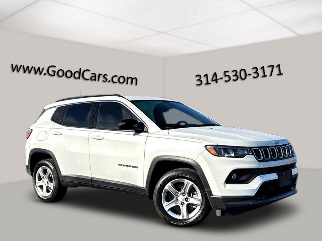 used 2023 Jeep Compass car, priced at $24,850