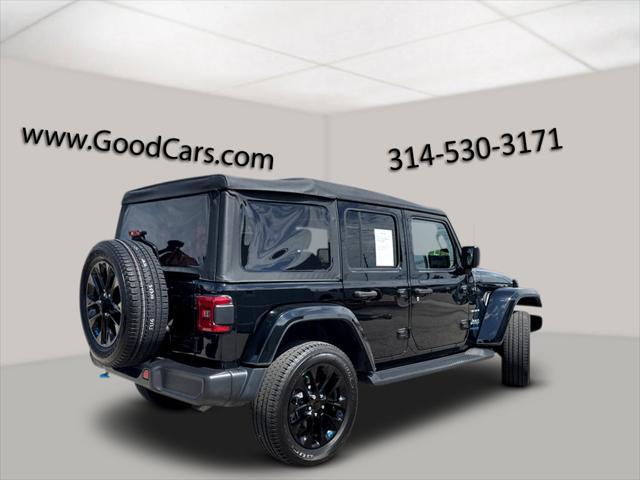used 2022 Jeep Wrangler Unlimited 4xe car, priced at $36,990