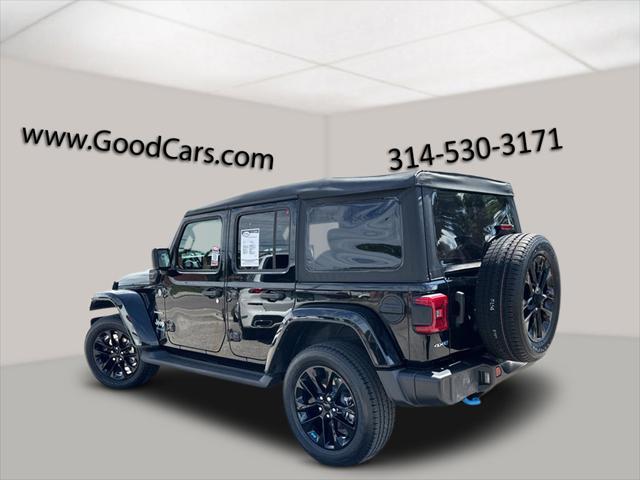 used 2022 Jeep Wrangler Unlimited 4xe car, priced at $36,990