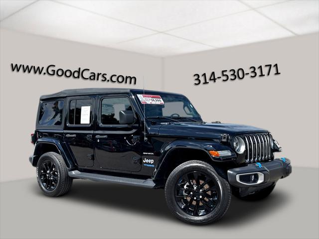 used 2022 Jeep Wrangler Unlimited 4xe car, priced at $36,990