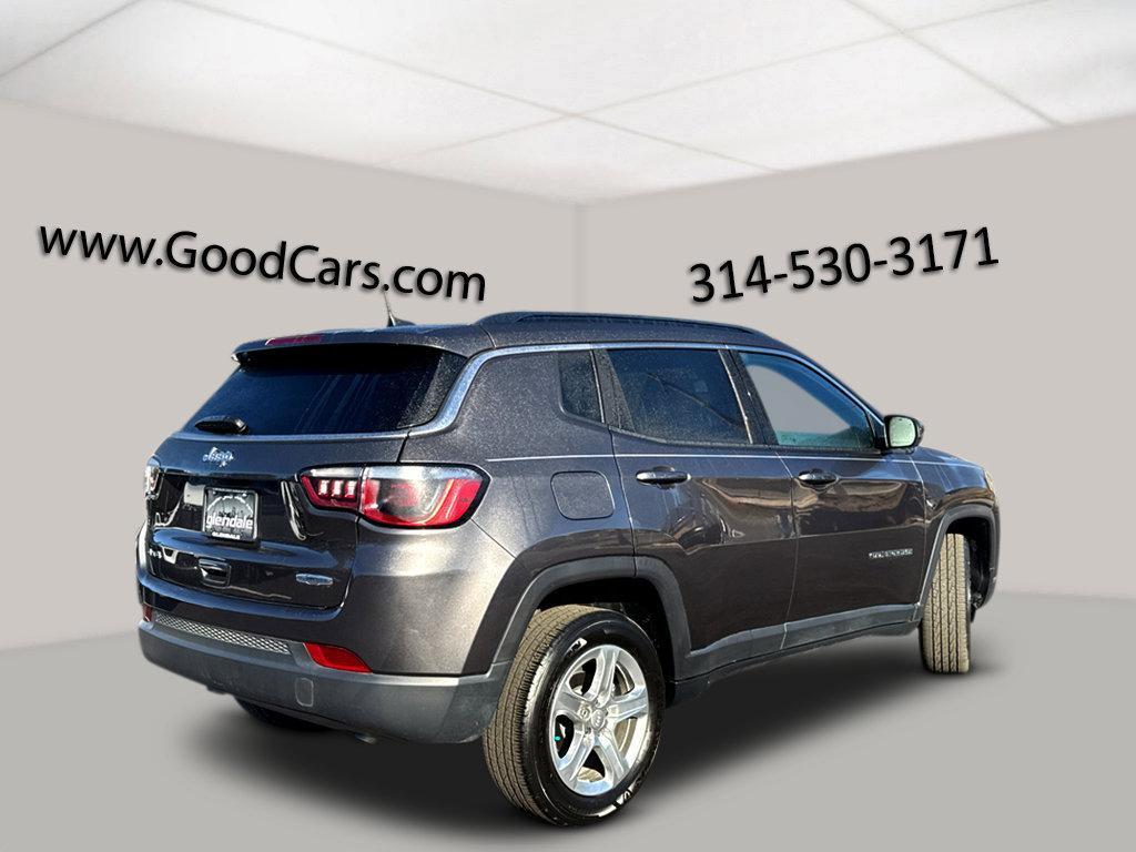 used 2023 Jeep Compass car, priced at $21,990