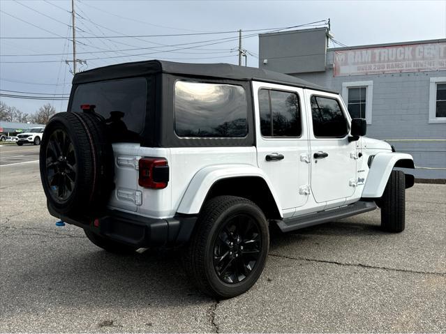 used 2023 Jeep Wrangler 4xe car, priced at $37,500