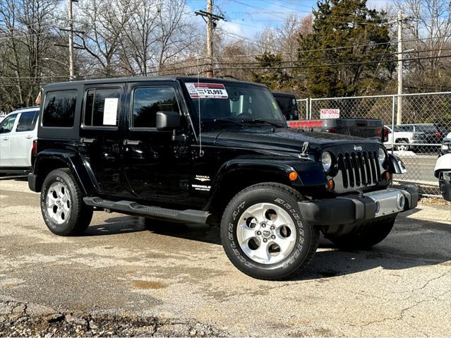 used 2013 Jeep Wrangler Unlimited car, priced at $19,993