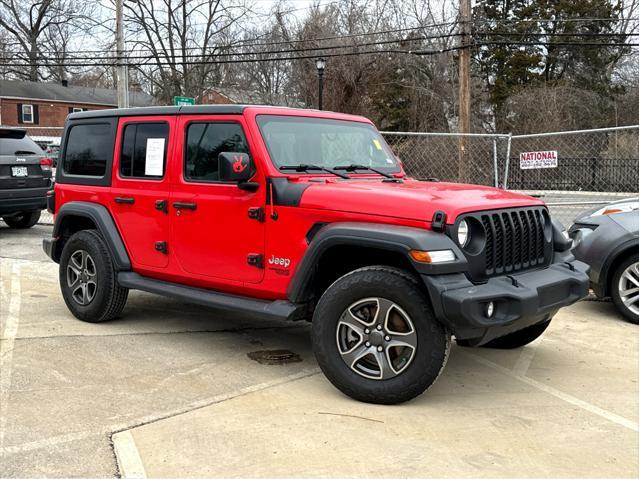 used 2018 Jeep Wrangler Unlimited car, priced at $25,700