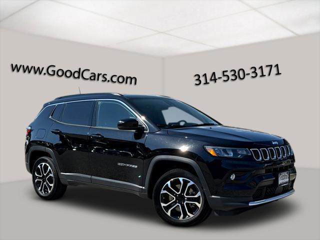 used 2023 Jeep Compass car, priced at $26,200