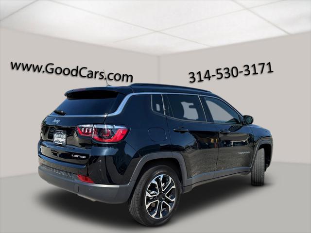 used 2023 Jeep Compass car, priced at $26,200