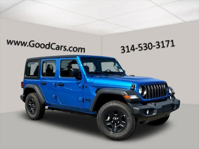 new 2024 Jeep Wrangler car, priced at $45,280