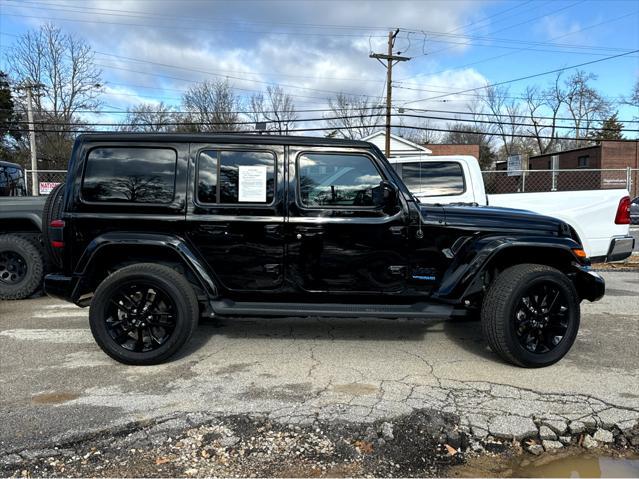 used 2021 Jeep Wrangler Unlimited car, priced at $31,700