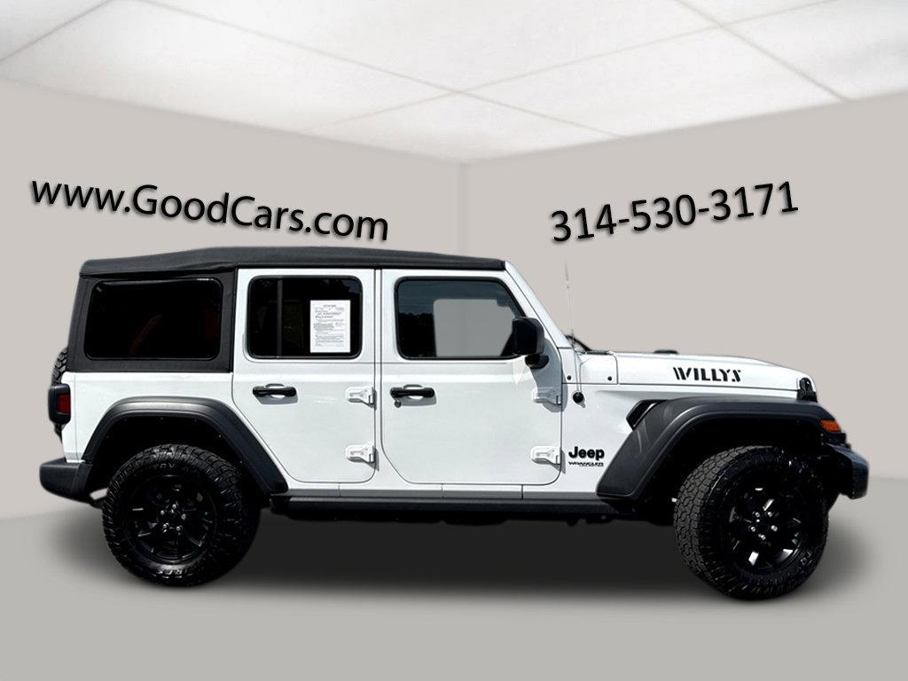 used 2021 Jeep Wrangler car, priced at $26,321