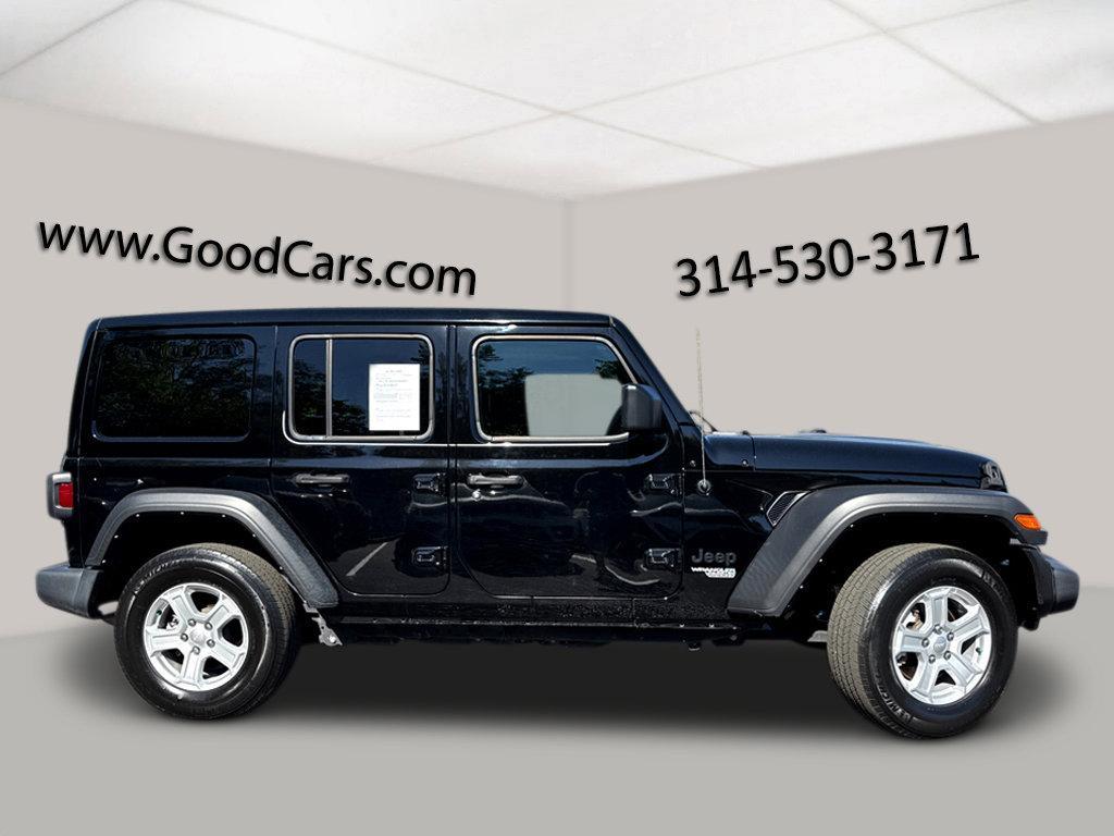 used 2021 Jeep Wrangler Unlimited car, priced at $34,700