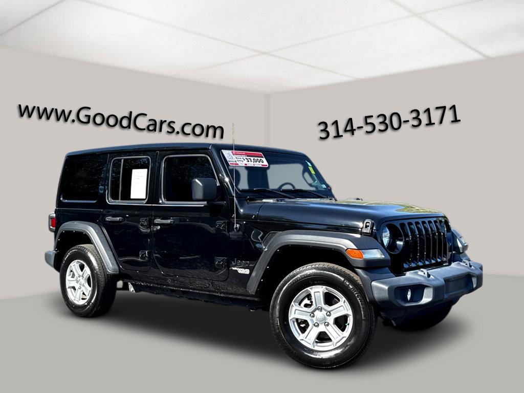 used 2021 Jeep Wrangler Unlimited car, priced at $34,700