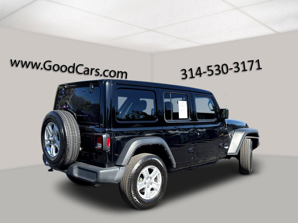 used 2021 Jeep Wrangler Unlimited car, priced at $34,700
