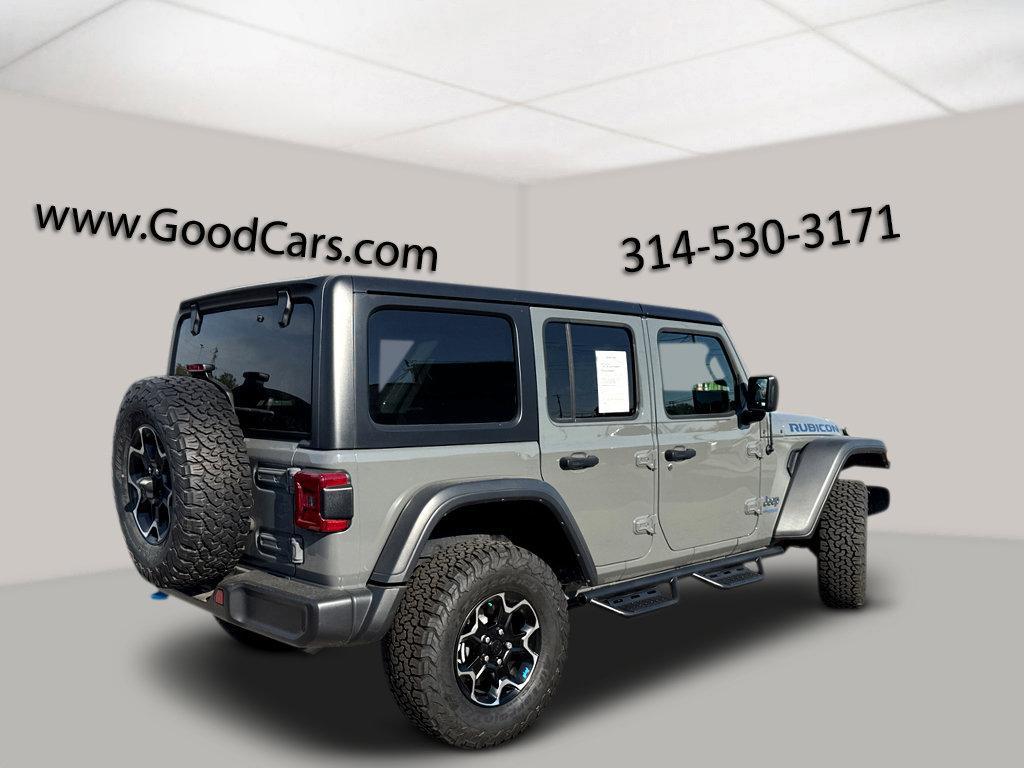 used 2022 Jeep Wrangler Unlimited 4xe car, priced at $36,500
