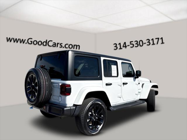 used 2023 Jeep Wrangler 4xe car, priced at $36,658