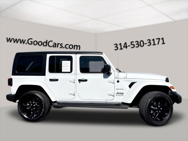 used 2023 Jeep Wrangler 4xe car, priced at $36,658