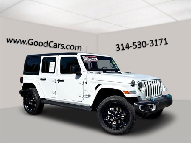 used 2023 Jeep Wrangler 4xe car, priced at $36,658