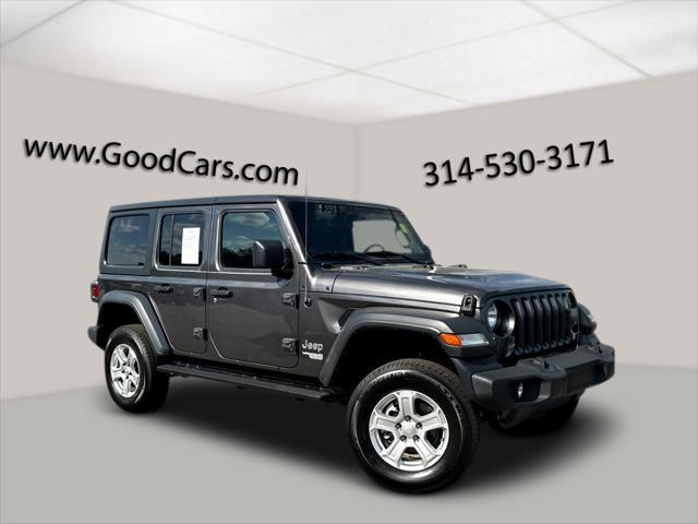 used 2021 Jeep Wrangler Unlimited car, priced at $25,600