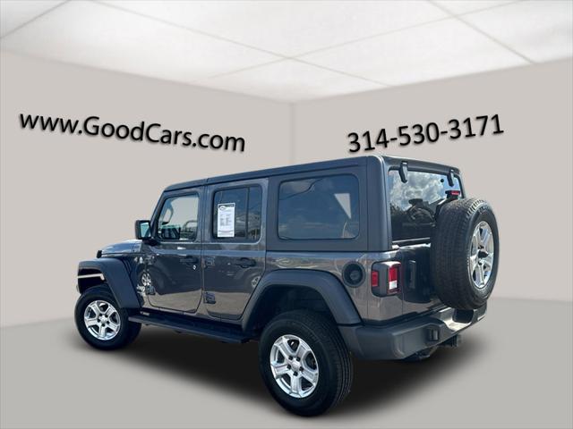 used 2021 Jeep Wrangler Unlimited car, priced at $25,600