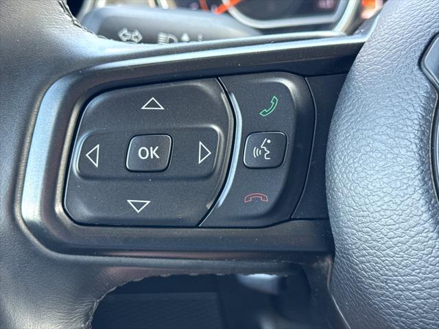 used 2021 Jeep Wrangler car, priced at $34,500