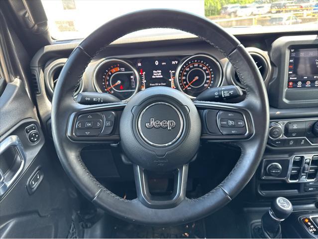 used 2021 Jeep Wrangler car, priced at $34,500