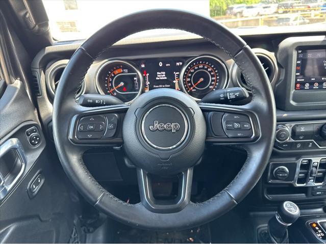 used 2021 Jeep Wrangler car, priced at $34,500