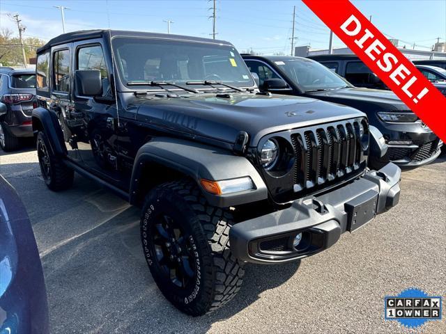 used 2021 Jeep Wrangler car, priced at $34,500