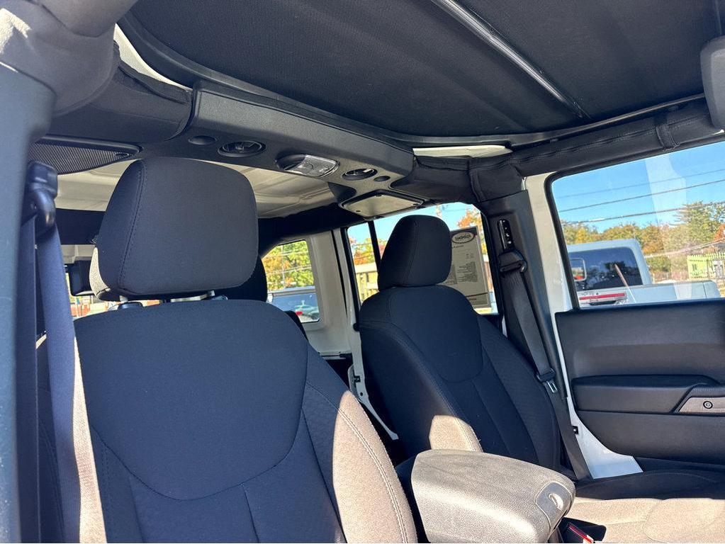 used 2018 Jeep Wrangler JK Unlimited car, priced at $23,500