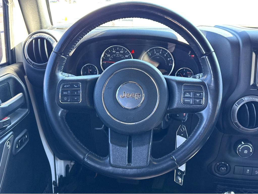 used 2018 Jeep Wrangler JK Unlimited car, priced at $23,500