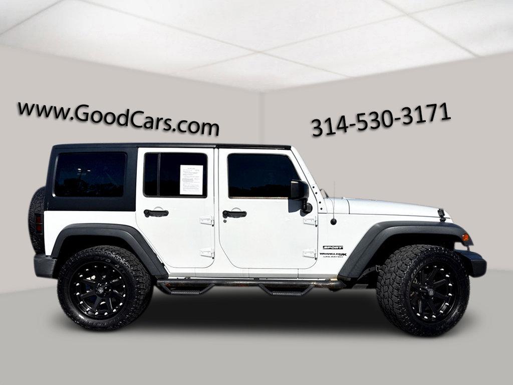 used 2018 Jeep Wrangler JK Unlimited car, priced at $23,500