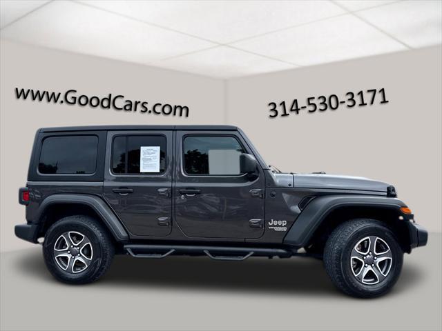 used 2020 Jeep Wrangler Unlimited car, priced at $28,500