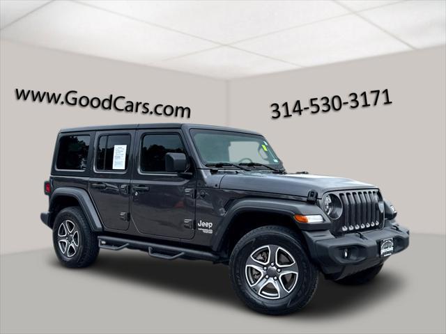 used 2020 Jeep Wrangler Unlimited car, priced at $28,500