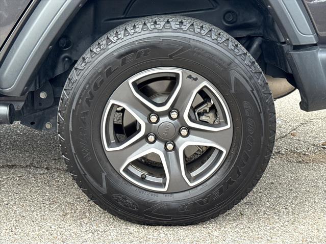 used 2020 Jeep Wrangler Unlimited car, priced at $28,500