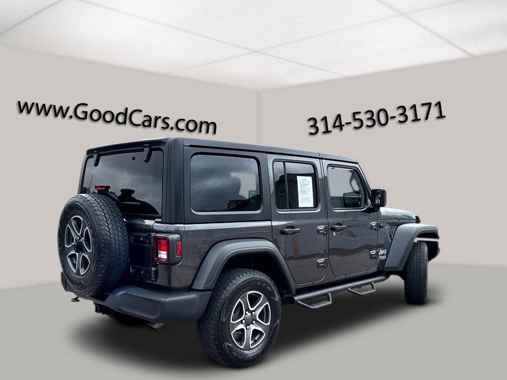 used 2020 Jeep Wrangler Unlimited car, priced at $28,500