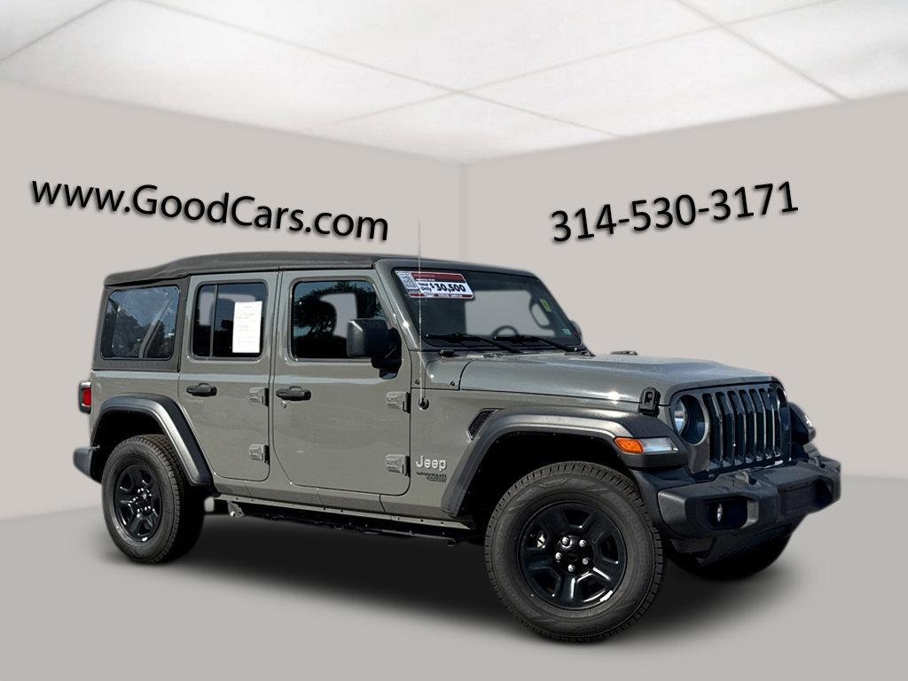 used 2020 Jeep Wrangler Unlimited car, priced at $28,500