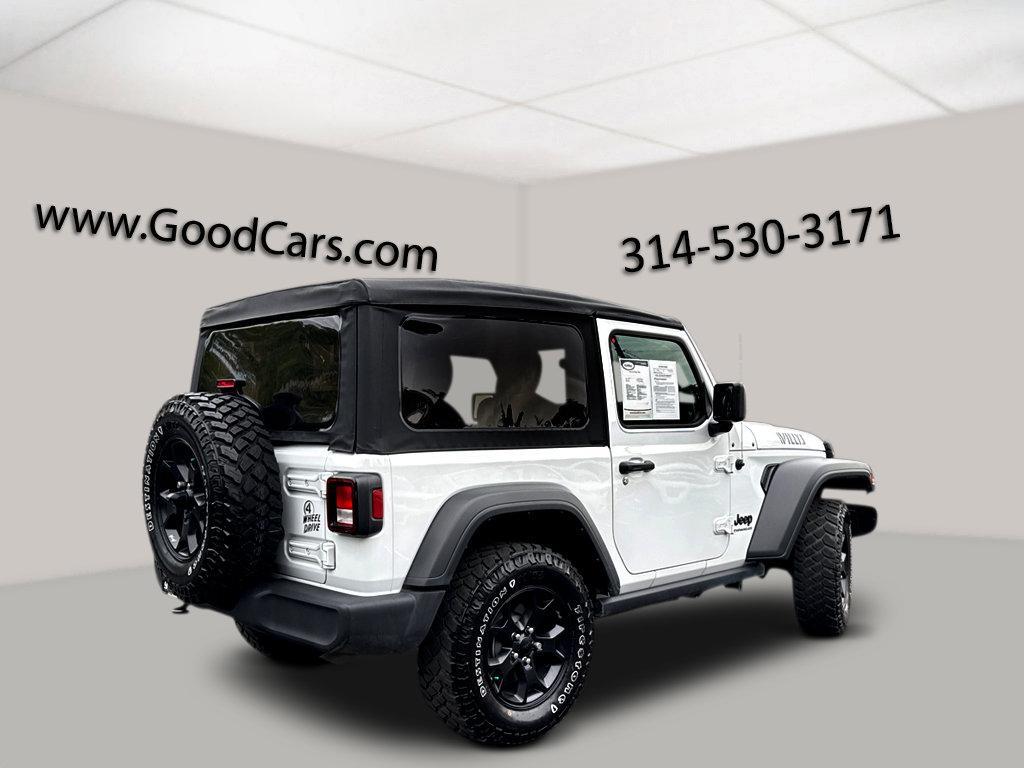 used 2023 Jeep Wrangler car, priced at $31,800