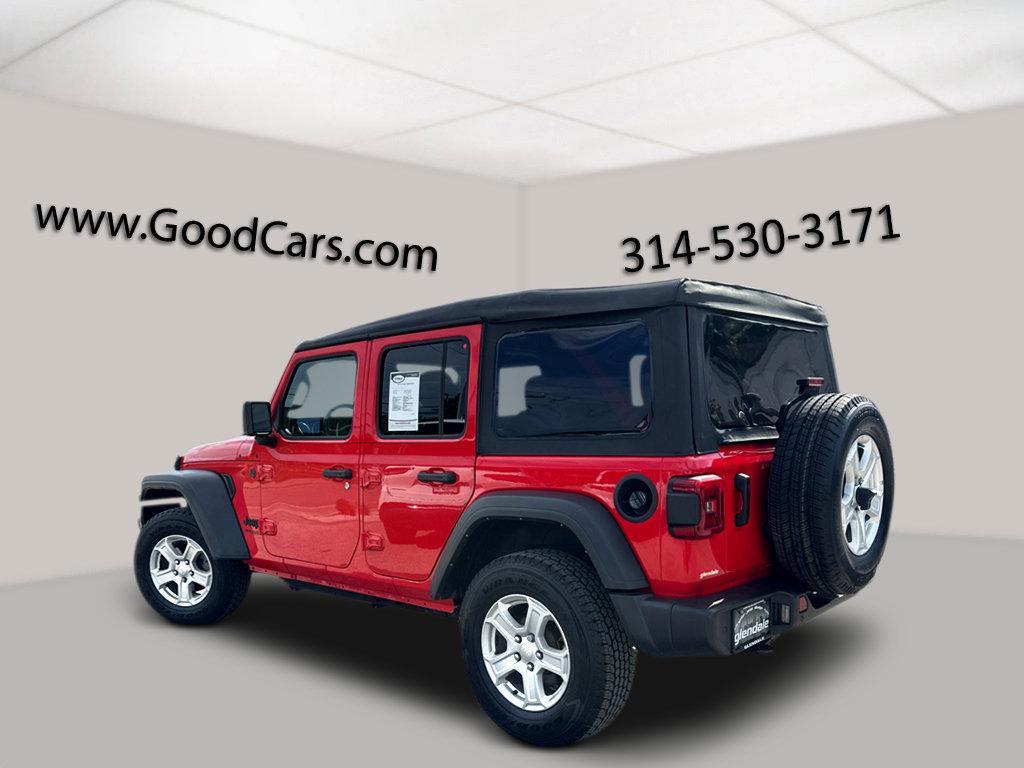 used 2022 Jeep Wrangler Unlimited car, priced at $26,993