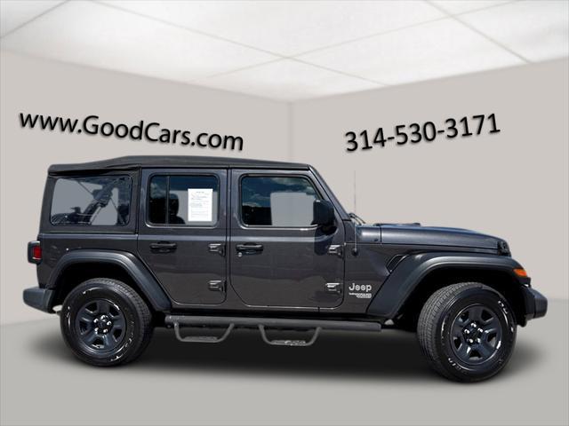used 2021 Jeep Wrangler Unlimited car, priced at $26,993