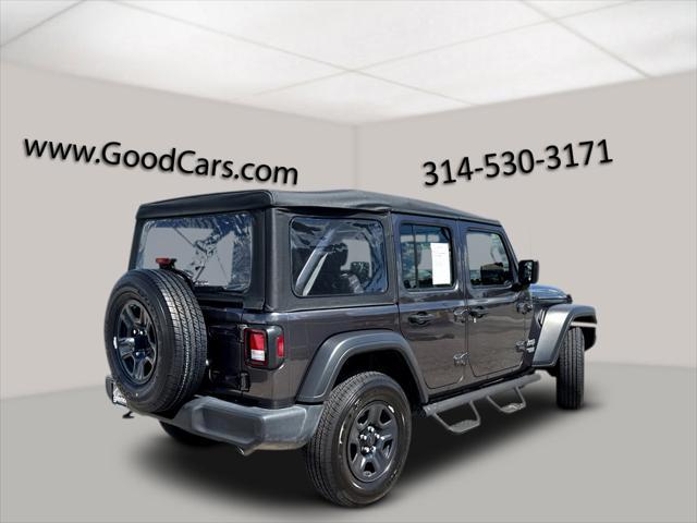 used 2021 Jeep Wrangler Unlimited car, priced at $26,993