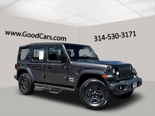 used 2021 Jeep Wrangler Unlimited car, priced at $26,993