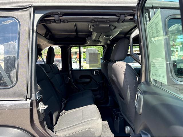 used 2021 Jeep Wrangler Unlimited car, priced at $26,993