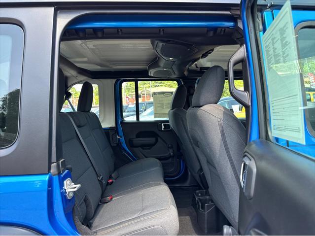 used 2024 Jeep Wrangler car, priced at $33,500