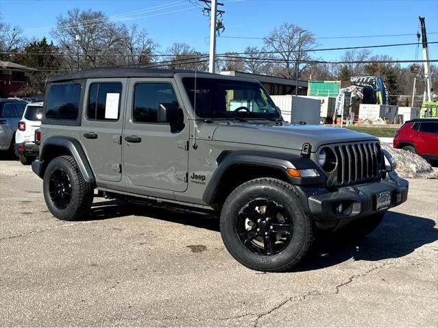 used 2021 Jeep Wrangler Unlimited car, priced at $30,993