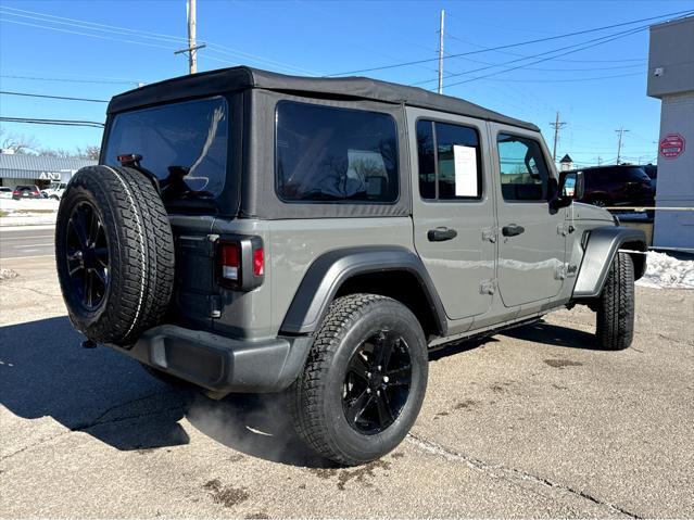 used 2021 Jeep Wrangler Unlimited car, priced at $30,993