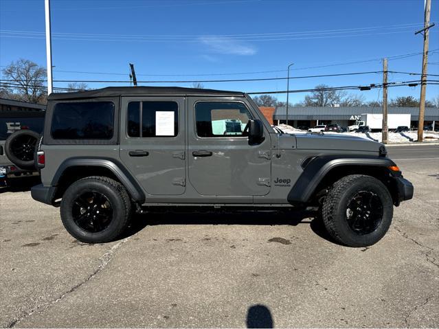 used 2021 Jeep Wrangler Unlimited car, priced at $30,993