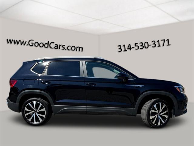 used 2023 Volkswagen Taos car, priced at $22,500